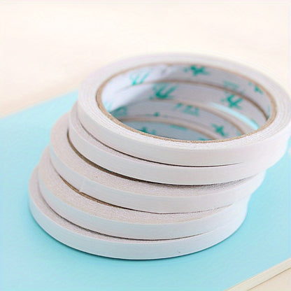 5 Rolls of Double-Sided Craft Tape - Perfect for Card Making, Scrapbooking, DIY Projects & Office Supplies!