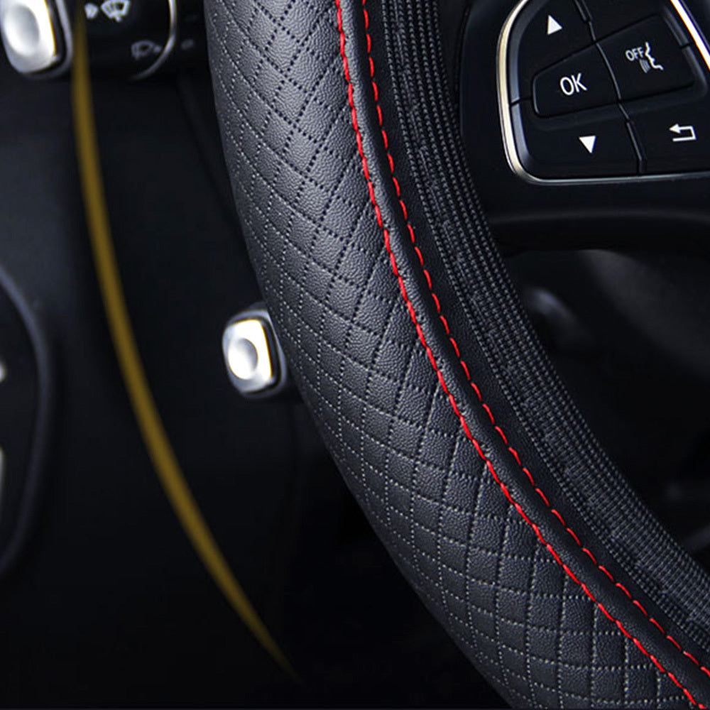 Upgrade Your Driving Experience with a Luxurious Car Leather Steering Wheel Cover