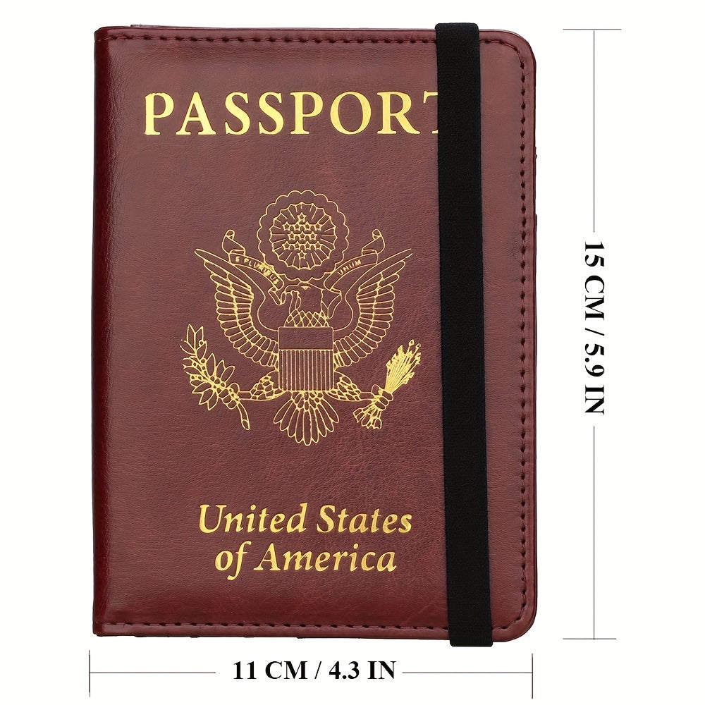 Travel In Style: Passport & Vaccine Card Holder - The Perfect Combo for Your Next Adventure!