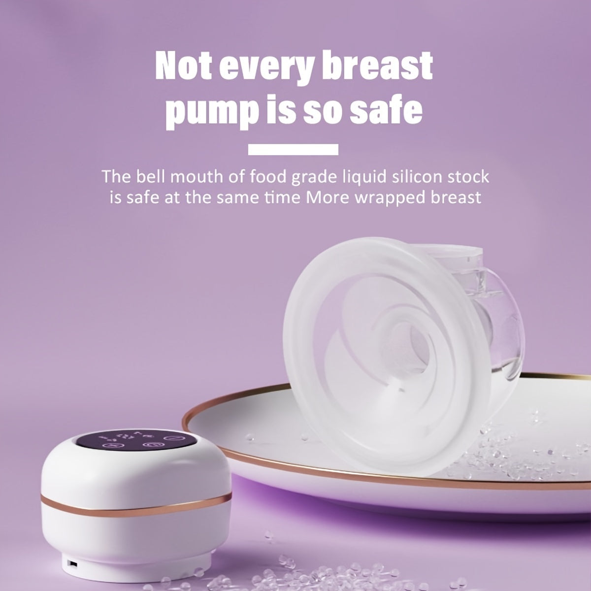 Wearable All-in-one Multi-purpose Milk Collector Electric Breast Pump