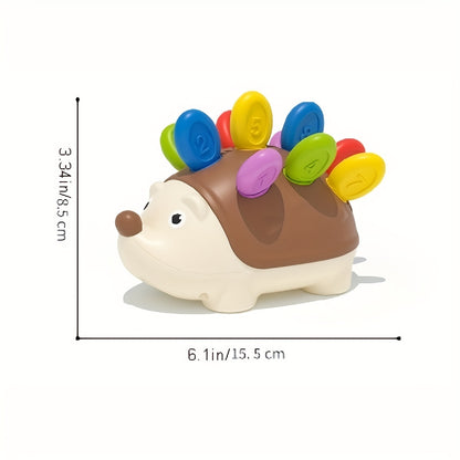 Splicing Little Hedgehog Fine Motor Training Toy for Early Education - Develops Hand-Eye Coordination in 1-3 Year Olds