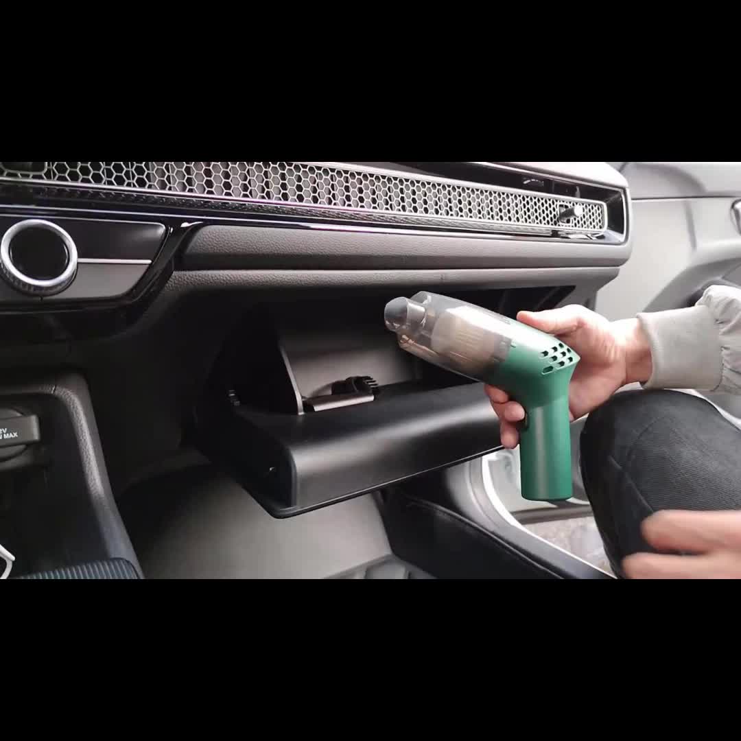 Wireless Portable Hand-held Car Vacuum - Super Suction, High-Power, Quality Assured Mini-Vacuum for Indoor & Outdoor Use