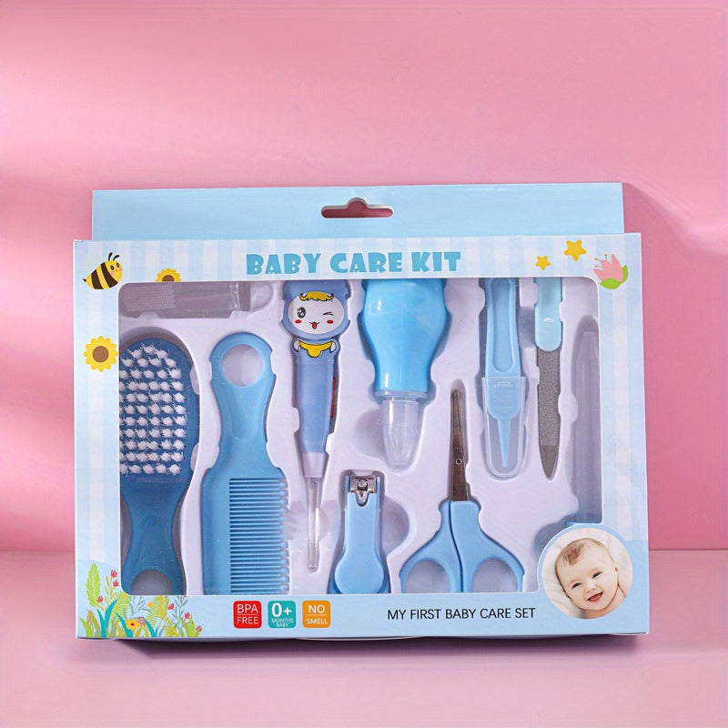 10pcs/set Mother And Baby Products, Baby Care Gift Box, Baby Ear Scoop, Children's Nail Clippers