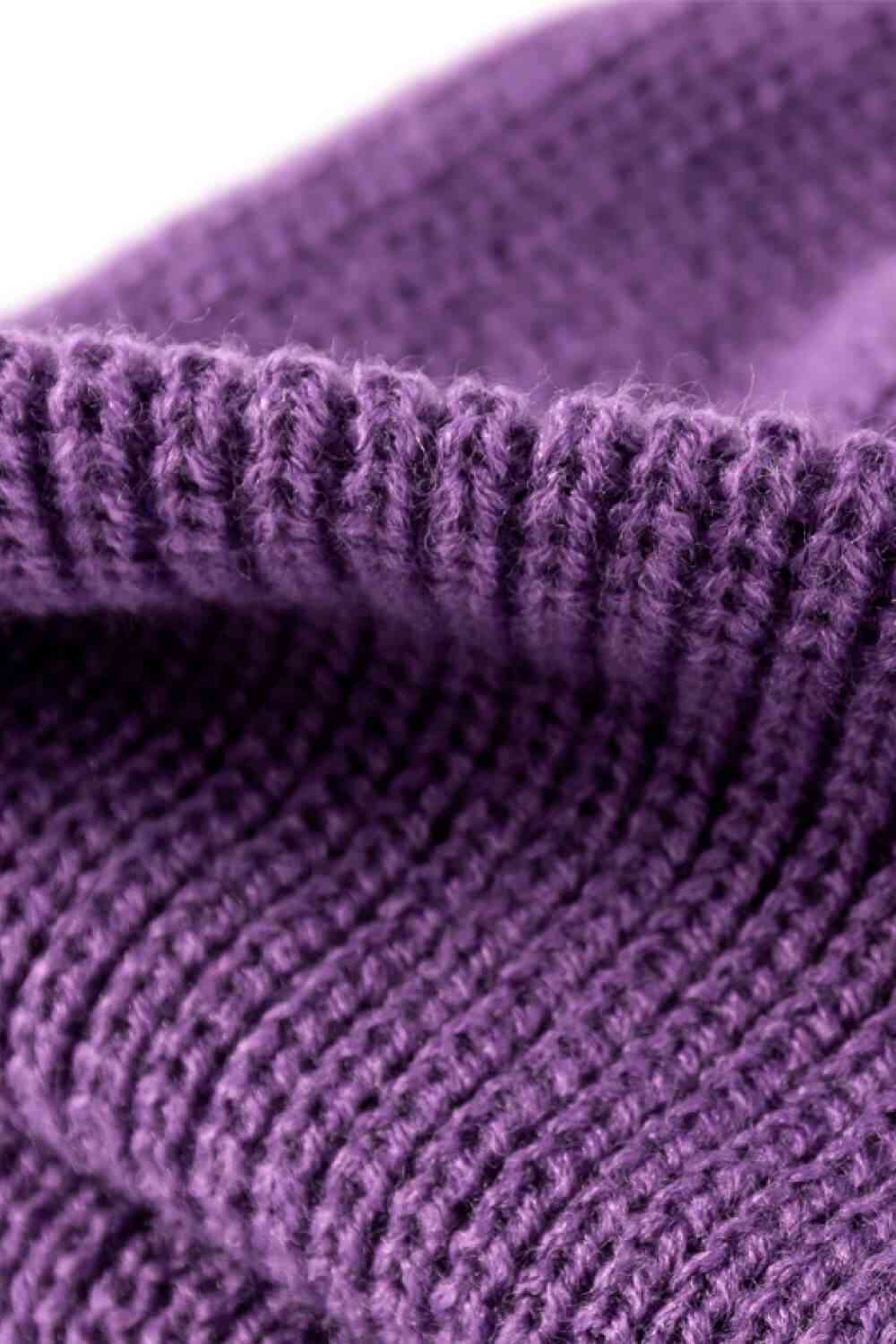 Bonnet en tricot côtelé Calling For Winter