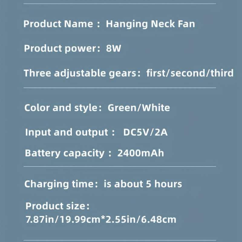 Ventilador recargable USB súper potente con ajuste de velocidad del viento de 3 velocidades y batería de larga duración: ¡perfecto para actividades al aire libre! 