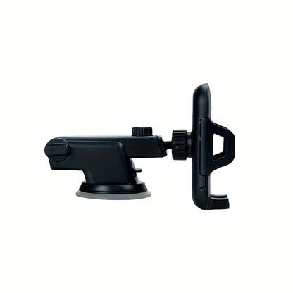 Universal Car Phone Holder - Hands-Free Mount for Dashboard and Air Vent - Secure Suction Grip for Safe Driving