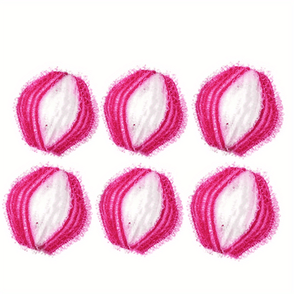 6Pcs Pet Hair Remover - Reusable Lint Remover Balls for Washing Machines - Get Rid of Pet Hair on Clothes Easily!