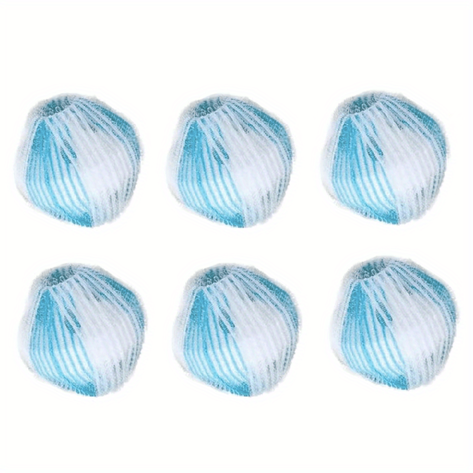 6Pcs Pet Hair Remover - Reusable Lint Remover Balls for Washing Machines - Get Rid of Pet Hair on Clothes Easily!