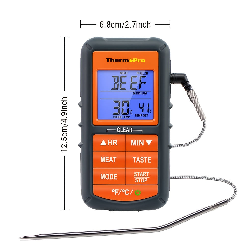 Accurately Measure BBQ Temperature with the ThermoPro TP06B Digital Barbecue Meat Thermometer!