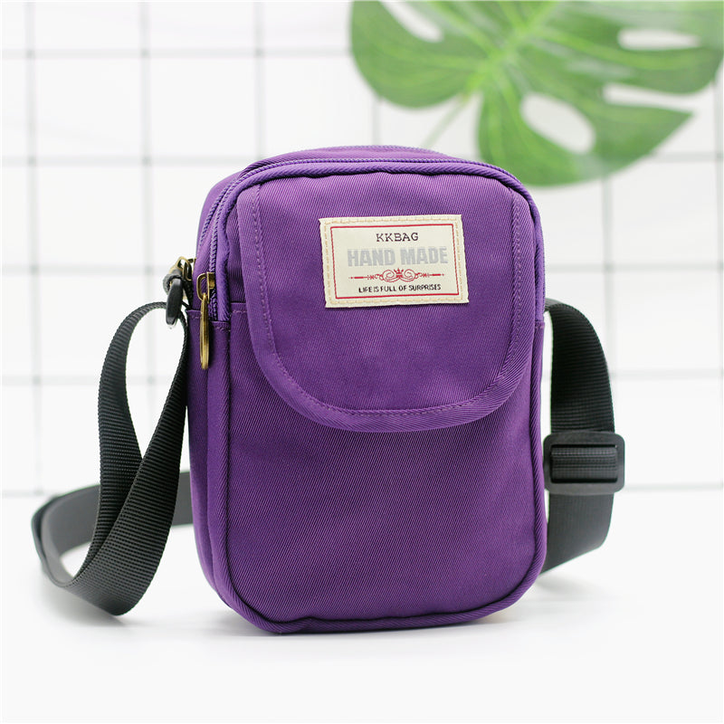 Women's Multifunctional Canvas Crossbody Phone Bag - Stylish and Versatile!