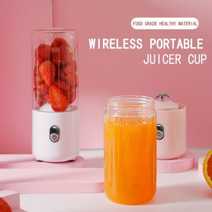 USB Rechargeable Portable Smoothie Blender: Make Delicious Juices & Smoothies Anywhere!