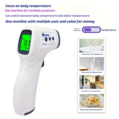 Accurate Digital Infrared Baby Non-contact Thermometer - Simple Operation, Precise Data, Household Essentials (No Battery)