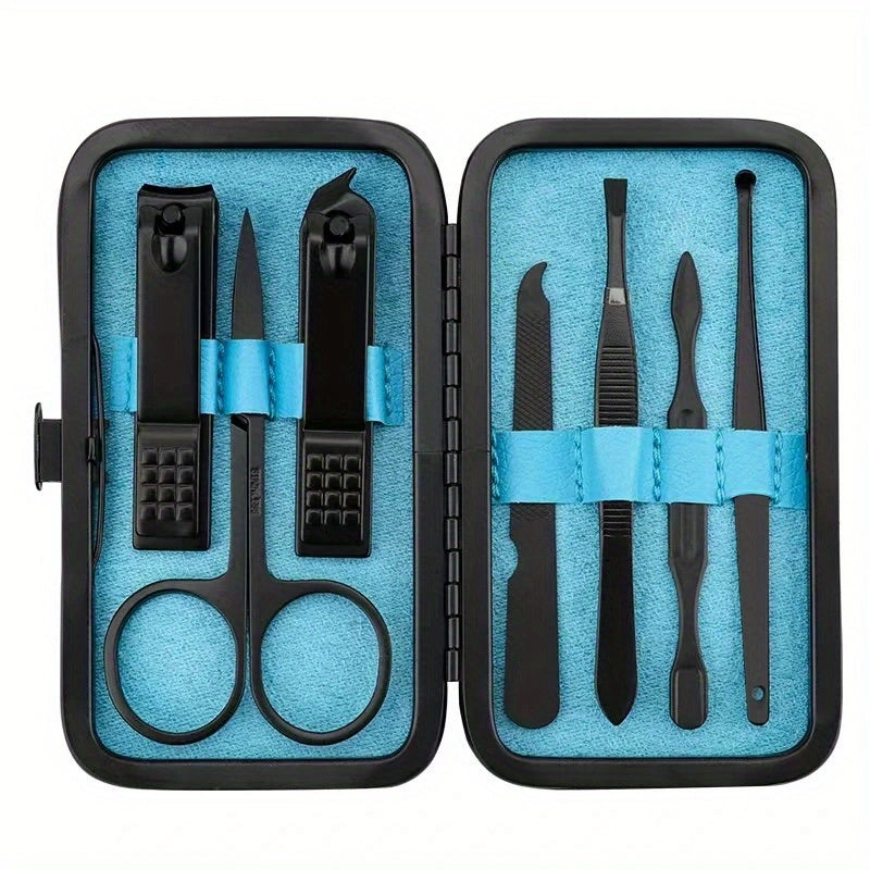 7-in-1 Mens Grooming Kit: The Perfect Gift for Men & Women - Nail Clippers, Manicure Set, Etc.