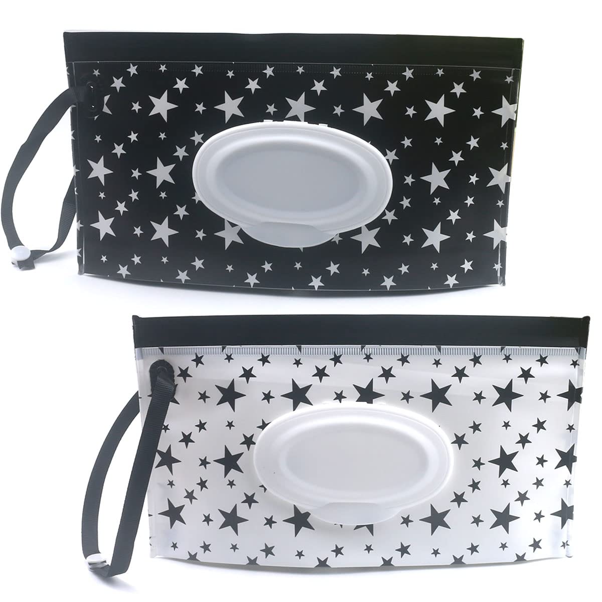 2pcs/set Portable Baby Wipes Container - Reusable Wet Wipe Pouch for Travel - Dispenser Holder for Easy Access - Keep Your Baby Clean and Comfortable on the Go