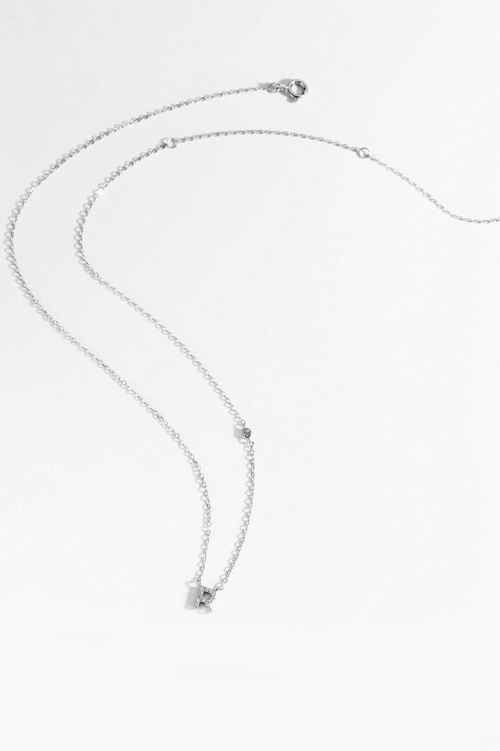 Q To U Zircon 925 Sterling Silver Necklace