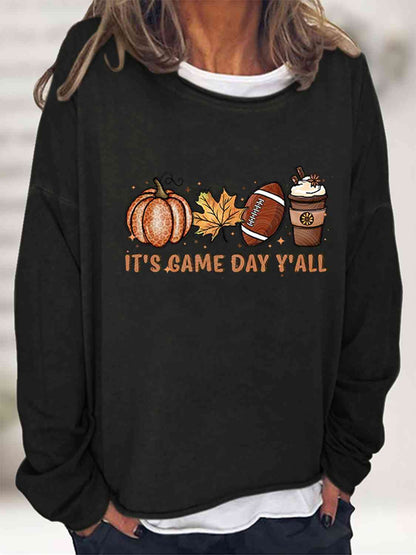 Sweat-shirt graphique IT'S GAME DAY Y'ALL