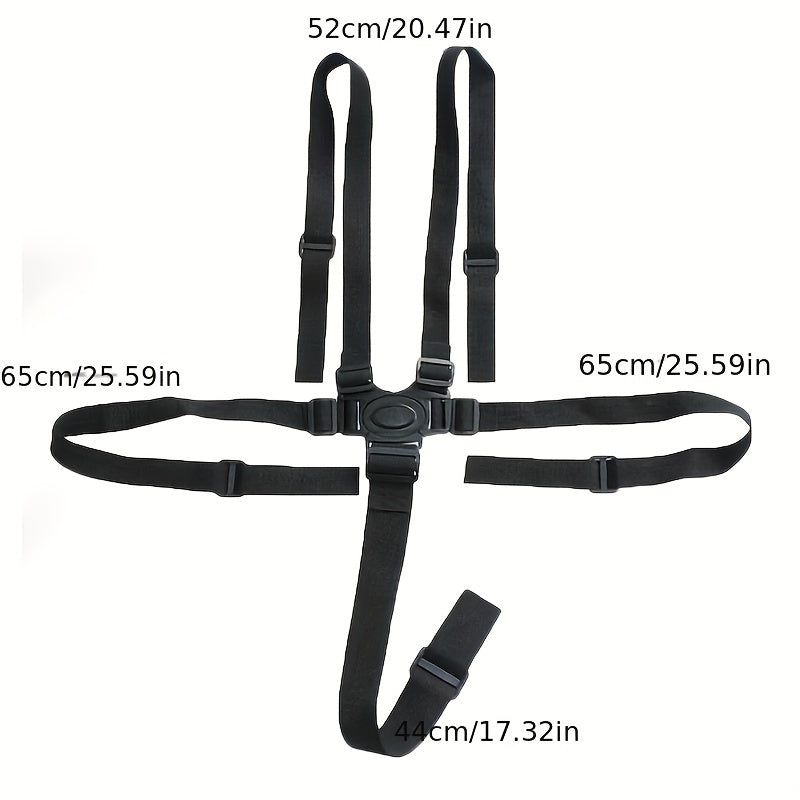 Universal Baby 5-point Harness Safe Belt For Stroller High Chair Pram Buggy Children Kid Pushchair