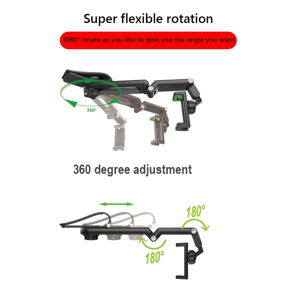 Upgrade Your Driving Experience with a Universal 360° Rotating Sun Visor Phone Holder!