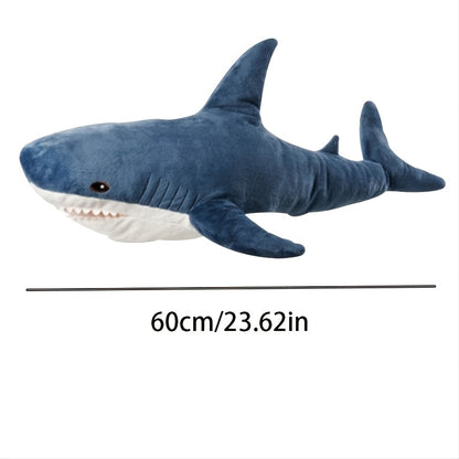 1pc Cuddly Cartoon Shark Pillow - Soft & Comfortable - Hot-Selling Anthropomorphic Pillow