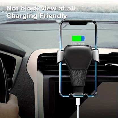 Universal Gravity Auto Phone Holder: Securely Mount Your Mobile Phone Anywhere!