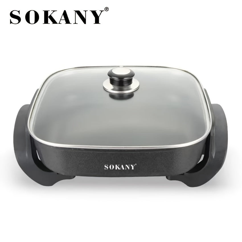 Marmite et poêle électriques SOKANY 1500 W – Cuisine multifonctionnelle tout-en-un pour chaque repas ! 