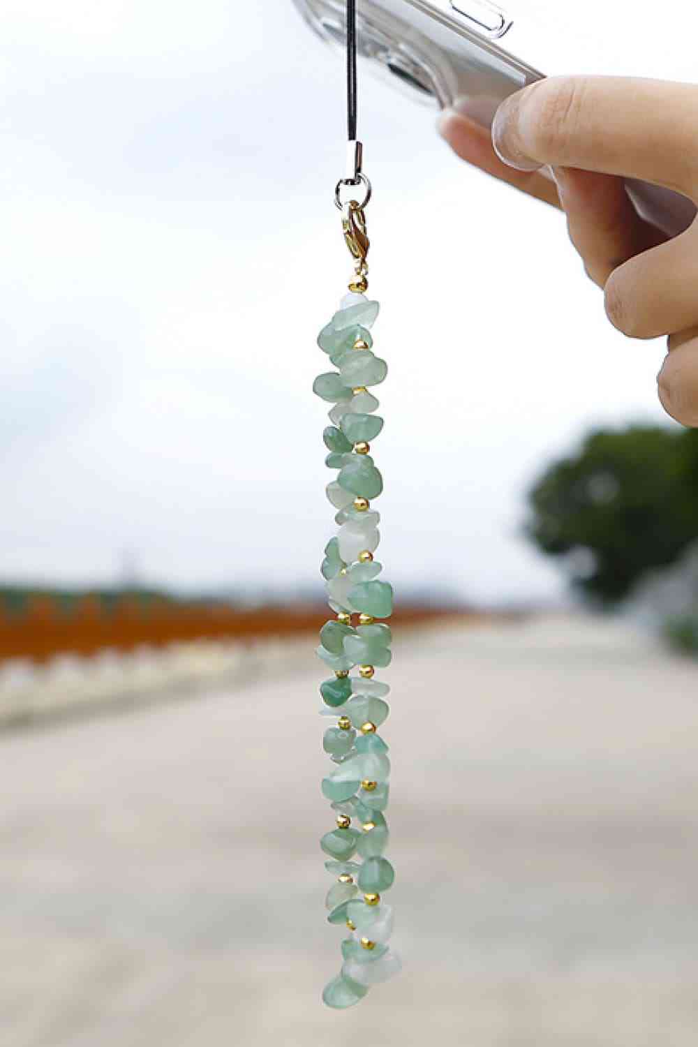 Natural Stone Key Chain