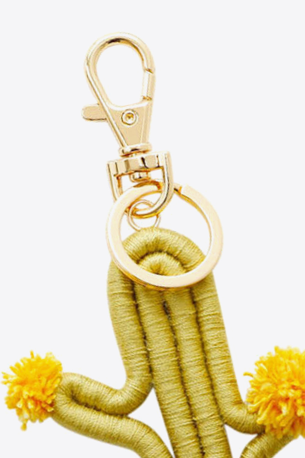 Cactus Keychain with Fringe