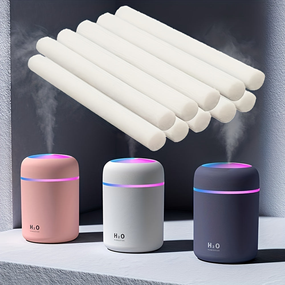 3pcs/5pcs Air Humidifier Filter Replacement Sponge Diffuser Sticks - Home Office Aroma Diffuser for Maximum Humidity & Fragrance!