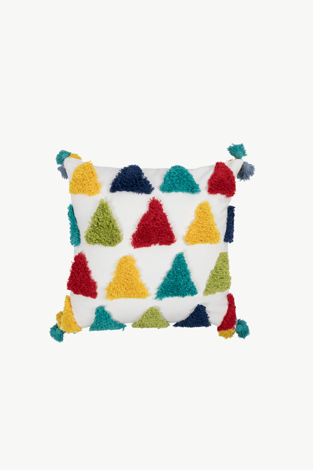 Multicolored Decorative Throw Pillow Case