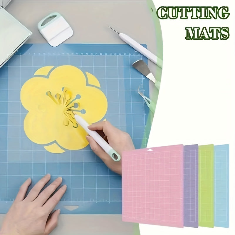 1pc Cutting Mat 12inch*12inch Unique Universal Compatible With Multipurpose Die Cutting Pad Office Supplies