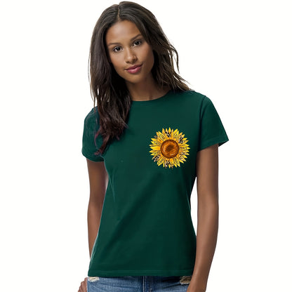 9 Packs of Sunflower Iron-On Heat Transfer Stickers - Perfect for DIY Clothing, T-Shirts, Masks, Jeans & More!