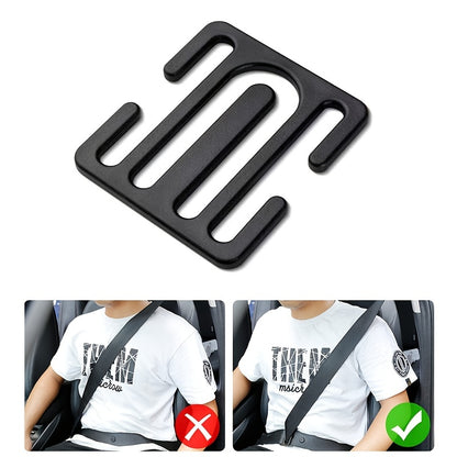 1pc Universal Car Seat Belt Adjuster - Comfortably Secure Your Seat Belt for Adults & Kids!