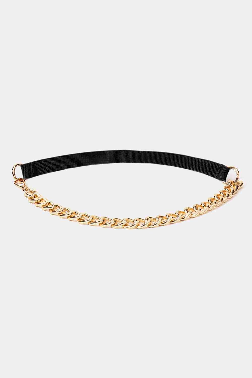 Half Alloy Chain Elastic Belt