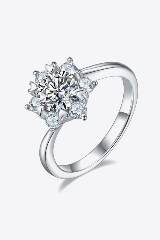 Bague Moissanite Zircon 1 Carat