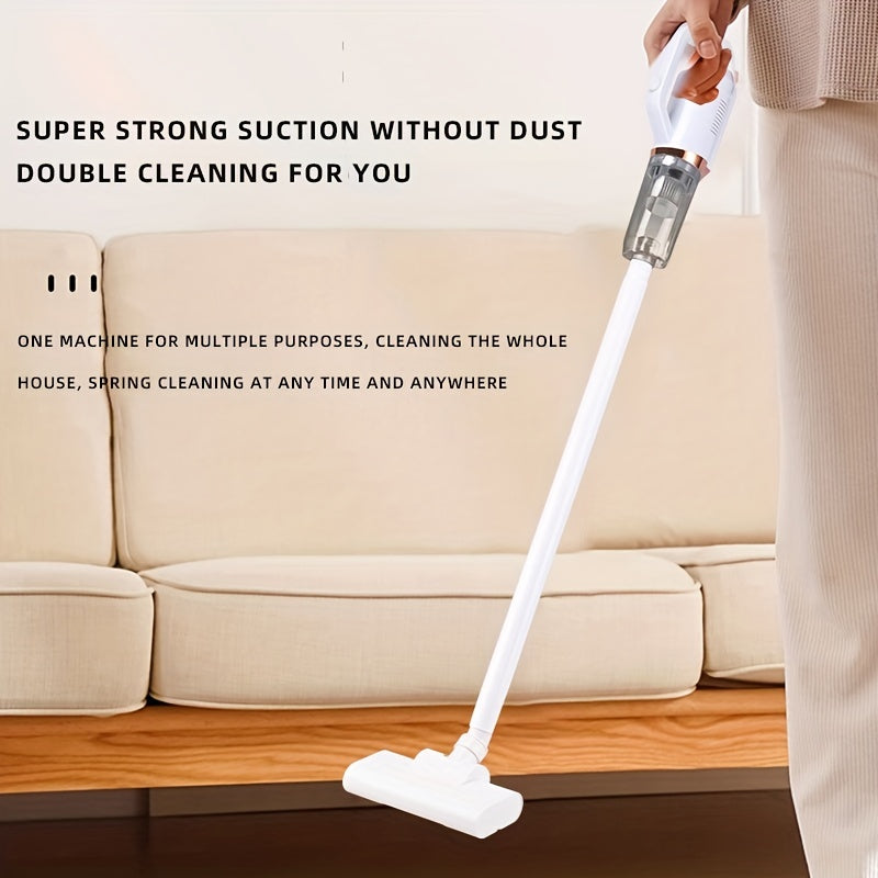 Strong Suction Vacuum Cleaner Dust Removal Wireless Handheld Vacuum Cleaner Household Small Home Car Dual-purpose Vacuum Cleaner