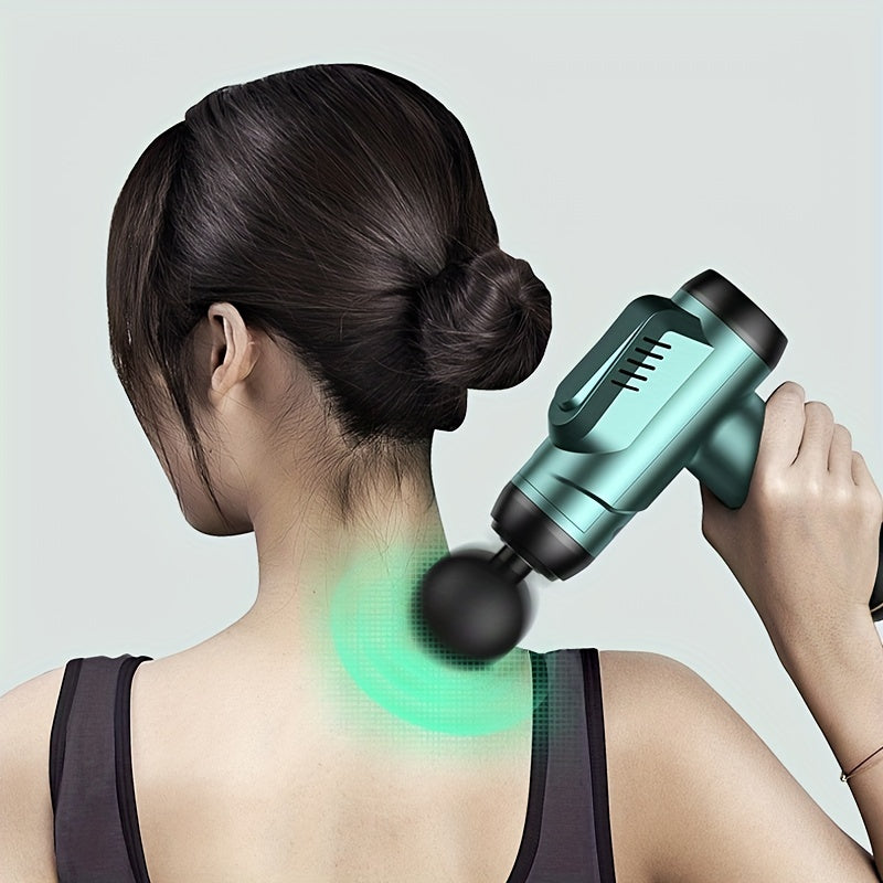 Upgrade Your Workout with Massage Gun - 6 Gears Speed Level, 8 Different Heads For Different Muscle Groups!