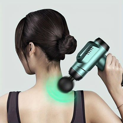 Upgrade Your Workout with Massage Gun - 6 Gears Speed Level, 8 Different Heads For Different Muscle Groups!