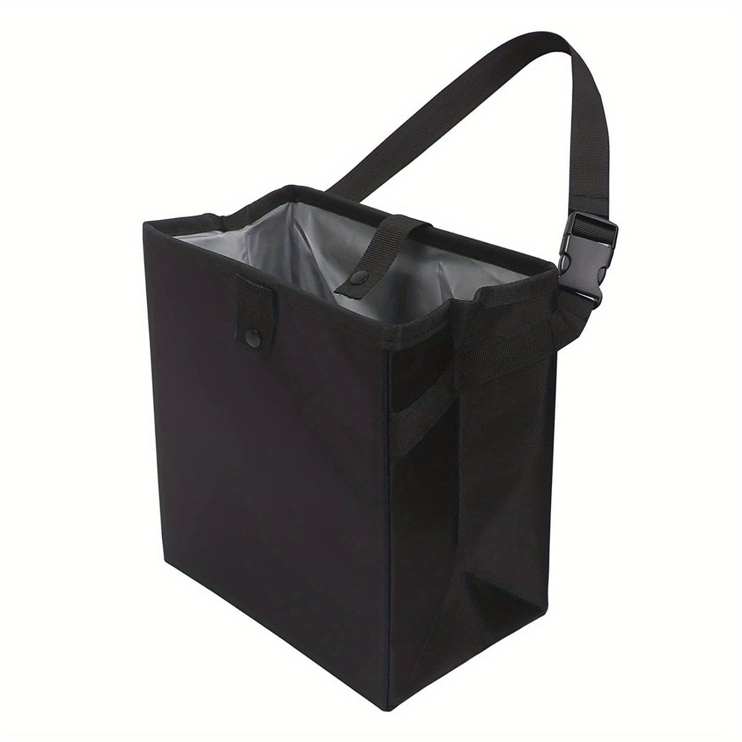 Upgrade Your Car with This Stylish, Waterproof & Leakproof Foldable Trash Can - Perfect Gift for Women & Men!