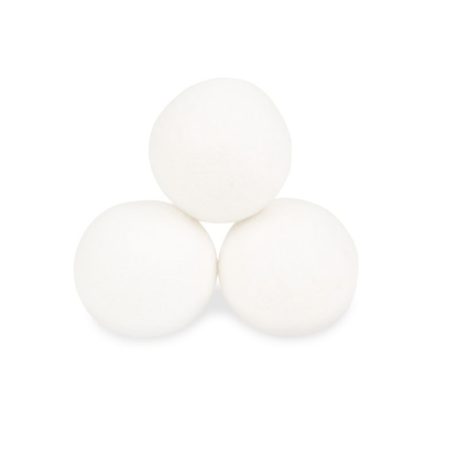 Bolas de secadora de lana natural XL Premium - Reemplace las hojas de la secadora y el suavizante de telas - Bolas de lavandería para secadora 