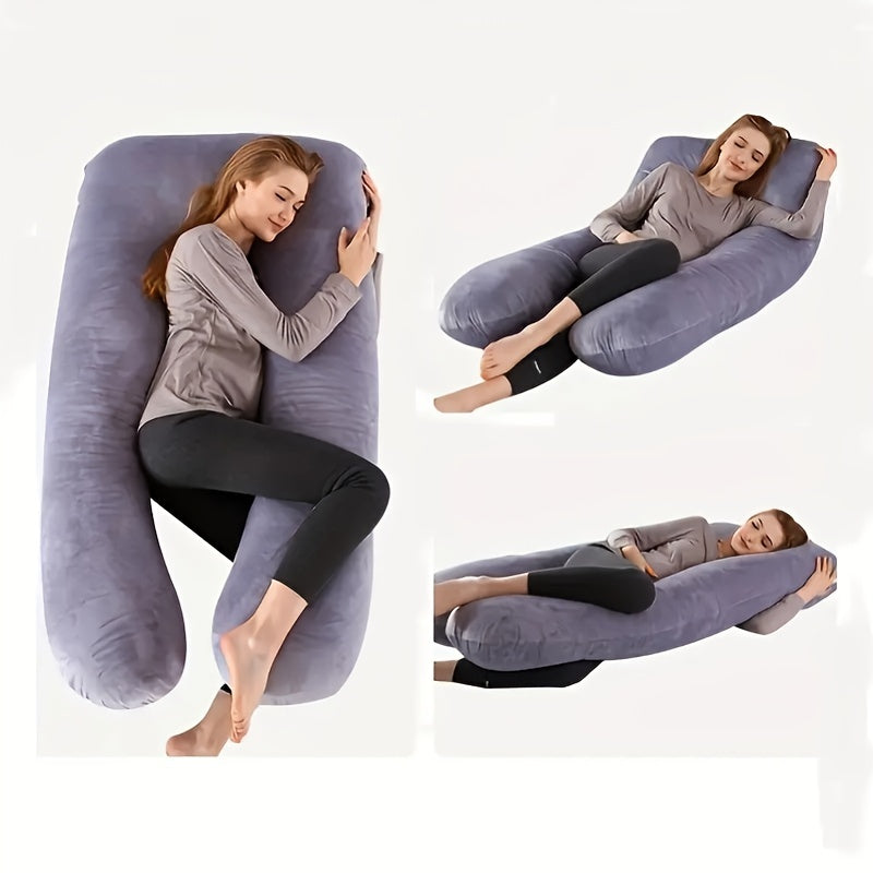 Ultimate Comfort For Expectant Mothers - U-shaped Pregnancy Pillow Strap With Multifunctional Waist Support