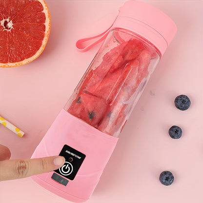 1pc USB Rechargeable Wireless Portable Blender for Smoothies, Juices, and More - Perfect for On-the-Go Lifestyles