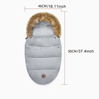 Universal Baby Winter Warmer: 0-3 Years Old Stroller Sleeping Bag for Outdoor Adventures!