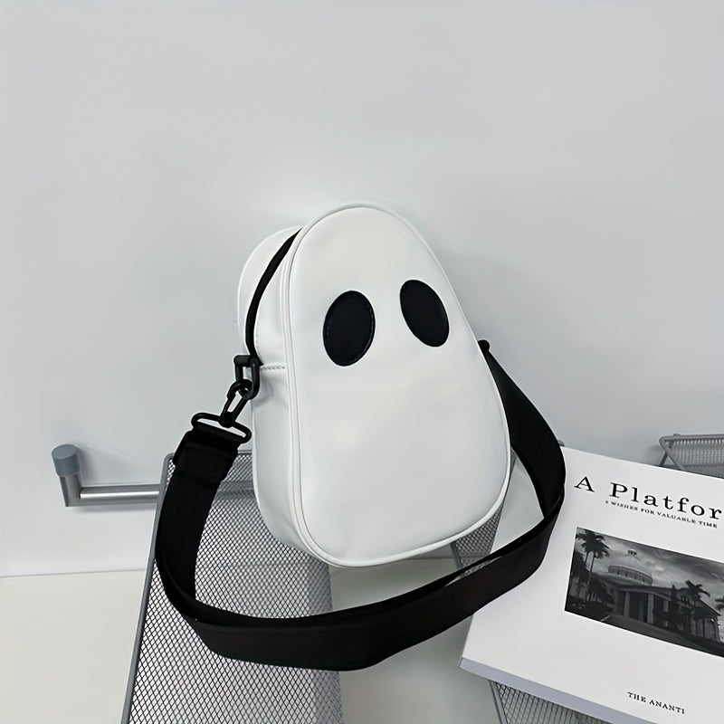 Spice Up Your Halloween Look with this Trendy Ghost Design Purse!