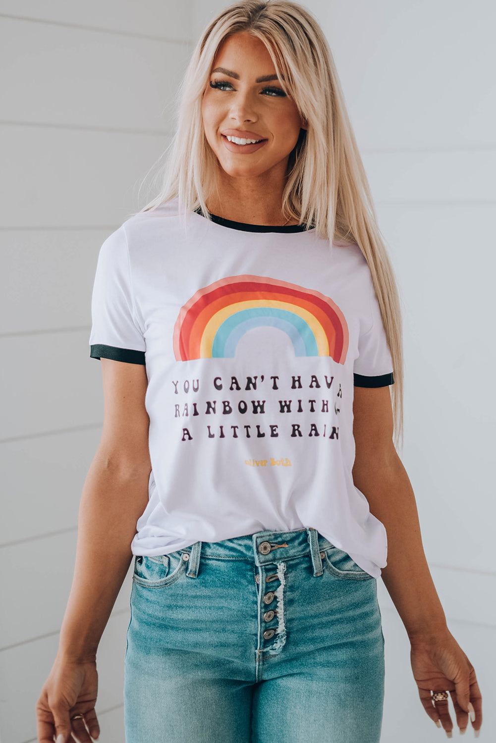 Rainbow Graphic Short Sleeve Tee