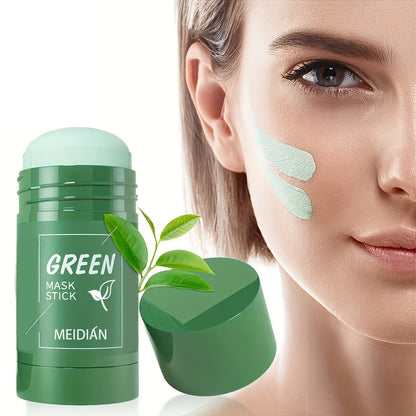 2pcs, 4pcs, Deep Cleansing Green Tea Mask Stick, Green Mask Stick Blackhead Removing, Facial Hydrating, Deep Pore Cleansing, Blackhead Removing Green Tea Mask For All Skin Types