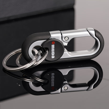 Stylish Car Key Chain: High-Grade Metal Key Ring with Men's Waist Hanging Alloy Key Chain - Perfect Car Accessory!