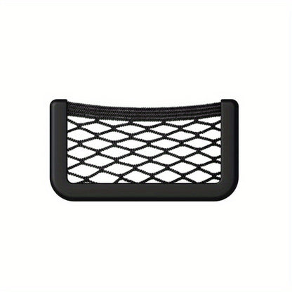 2pcs Car Mobile Phone Wallet Card Glasses Sunglasses Storage Net Bib Inner Storage Storage Bag Storage Grid