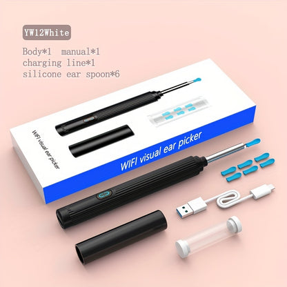 1 set High-Definition Earwax Removal Tool Set for Adults and Children - Intelligent Ear Picking with Visual Aid