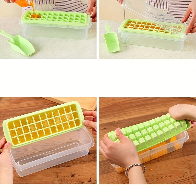 33 Grid Ice Cube Mold: Quickly Freeze Ice Pops, Pies, and More!