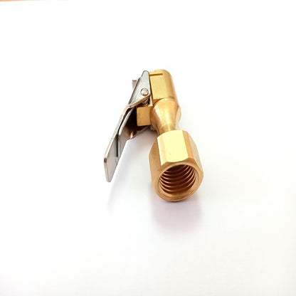 Upgrade Your Tire Inflator with This Brass Clip-On Tire Air Chuck!